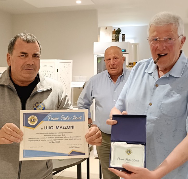 * Premio Paolo Bardi *<br>Consegna a Luigi Mazzoni